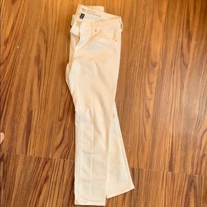 Gap Girlfriend Denim White